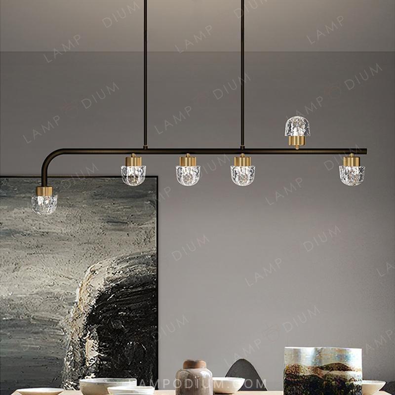 Linear, row luminaire KIERSTEN