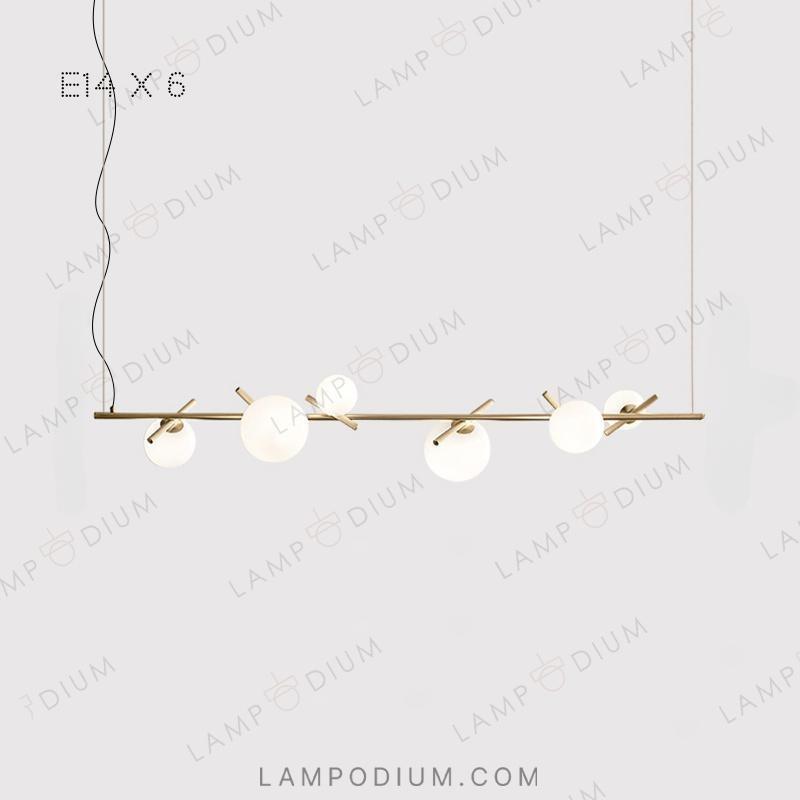 Linear, row luminaire KIRAN LONG