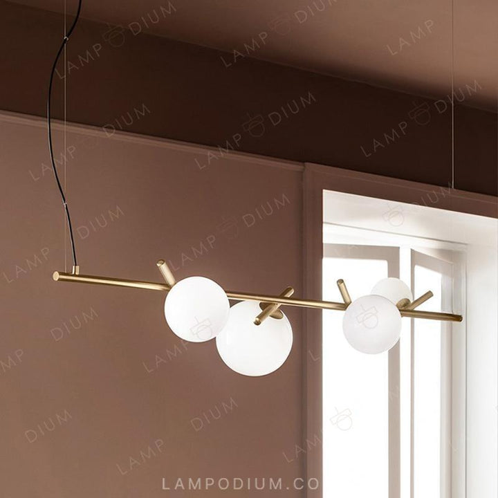 Linear, row luminaire KIRAN LONG