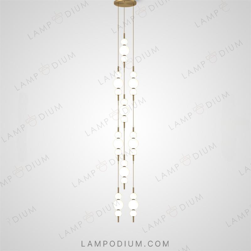 Ready combination of lighting fixtures KLABBE MORE