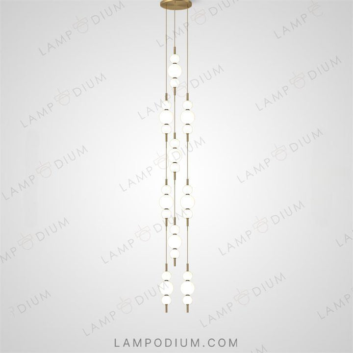 Ready combination of lighting fixtures KLABBE MORE