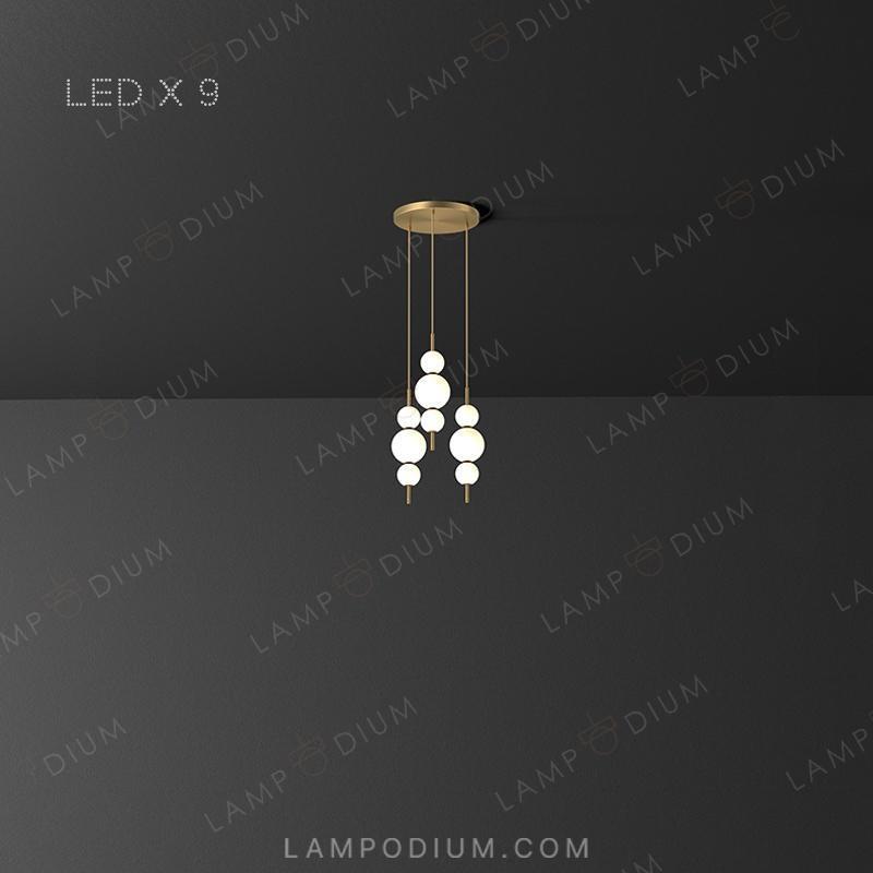 Ready combination of lighting fixtures KLABBE MORE