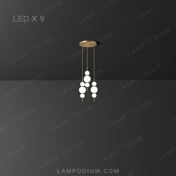 Ready combination of lighting fixtures KLABBE MORE