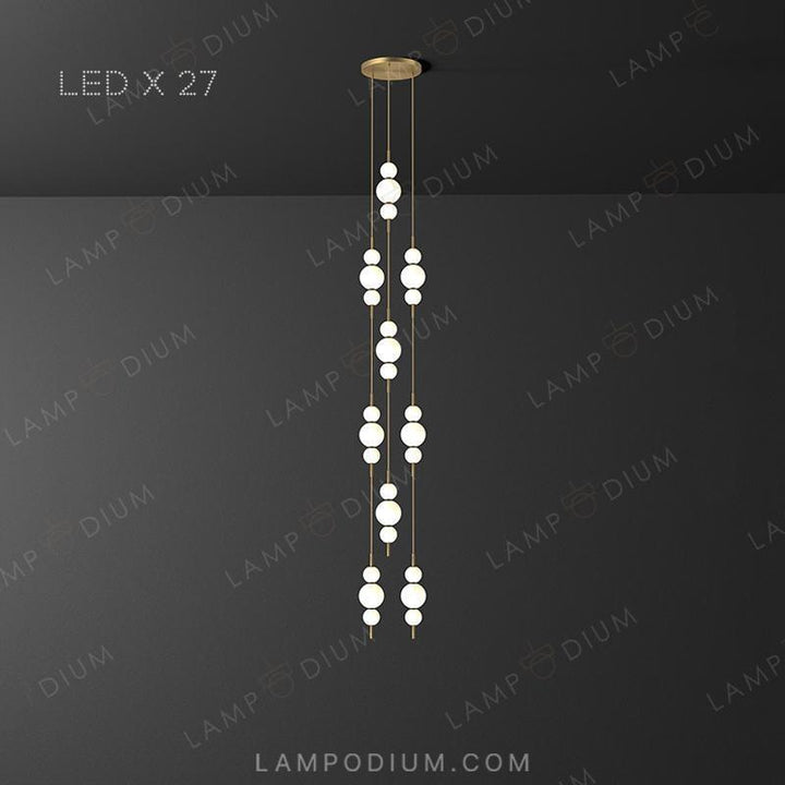 Ready combination of lighting fixtures KLABBE MORE