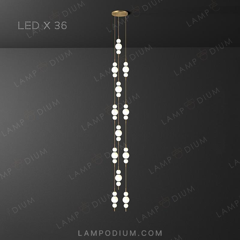 Ready combination of lighting fixtures KLABBE MORE