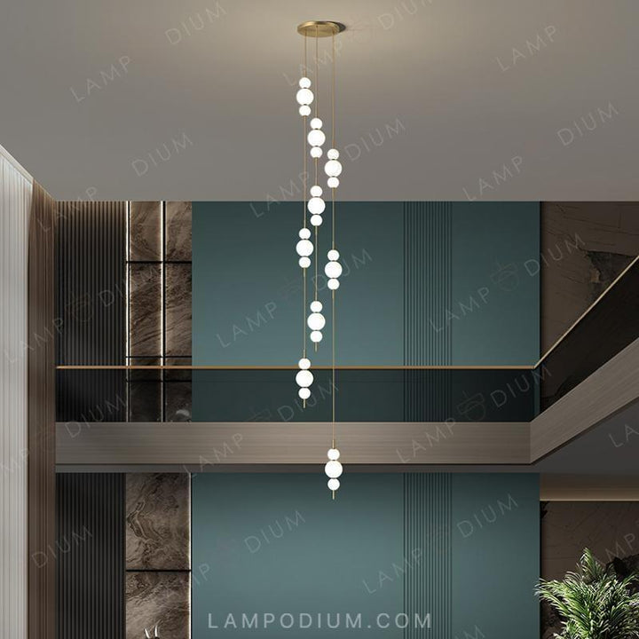 Ready combination of lighting fixtures KLABBE MORE