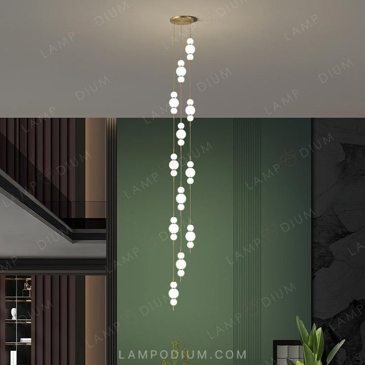 Ready combination of lighting fixtures KLABBE MORE