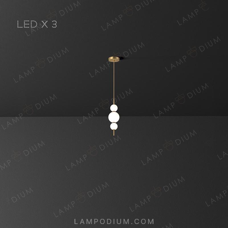 Pendant lamp KLABBE