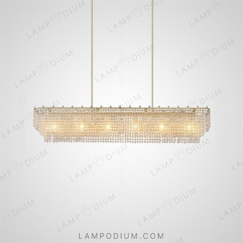 Linear, row luminaire LADY LONG