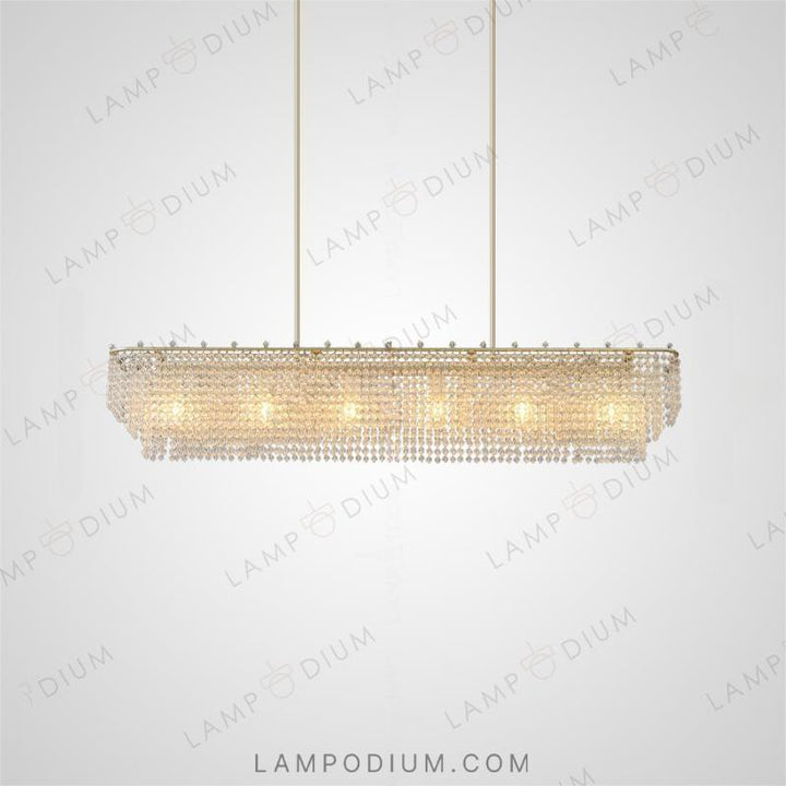 Linear, row luminaire LADY LONG