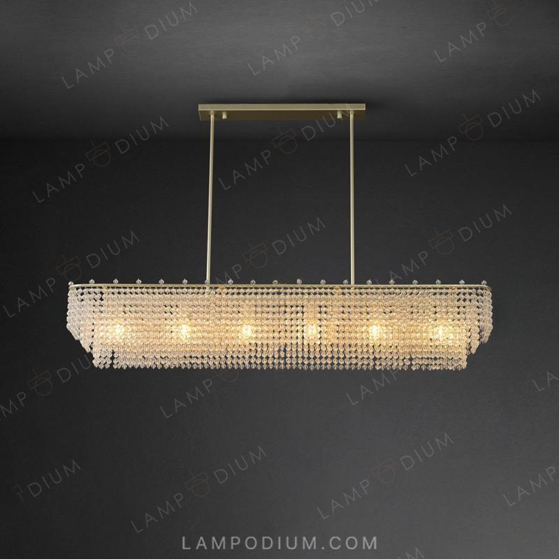 Linear, row luminaire LADY LONG