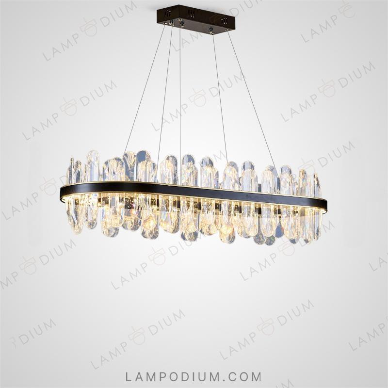 Linear, row luminaire LAURENT LONG