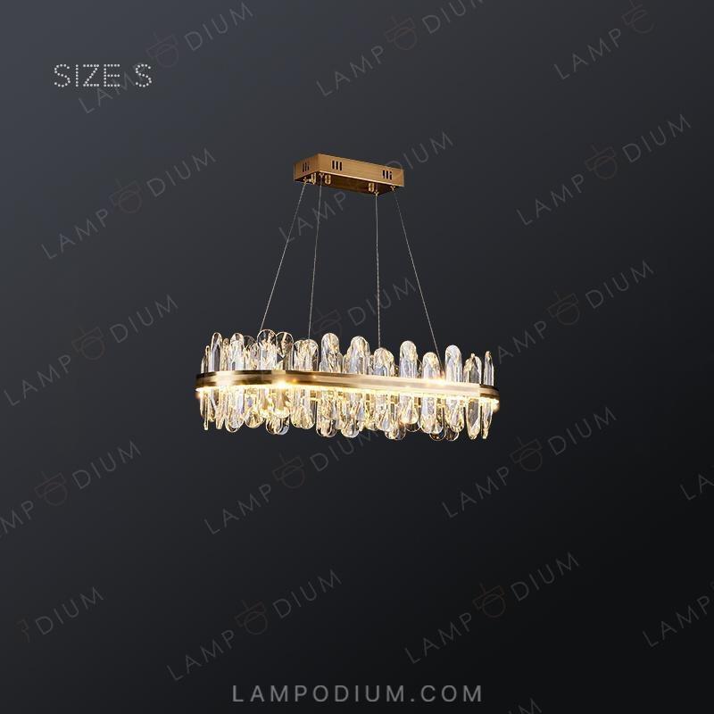 Linear, row luminaire LAURENT LONG