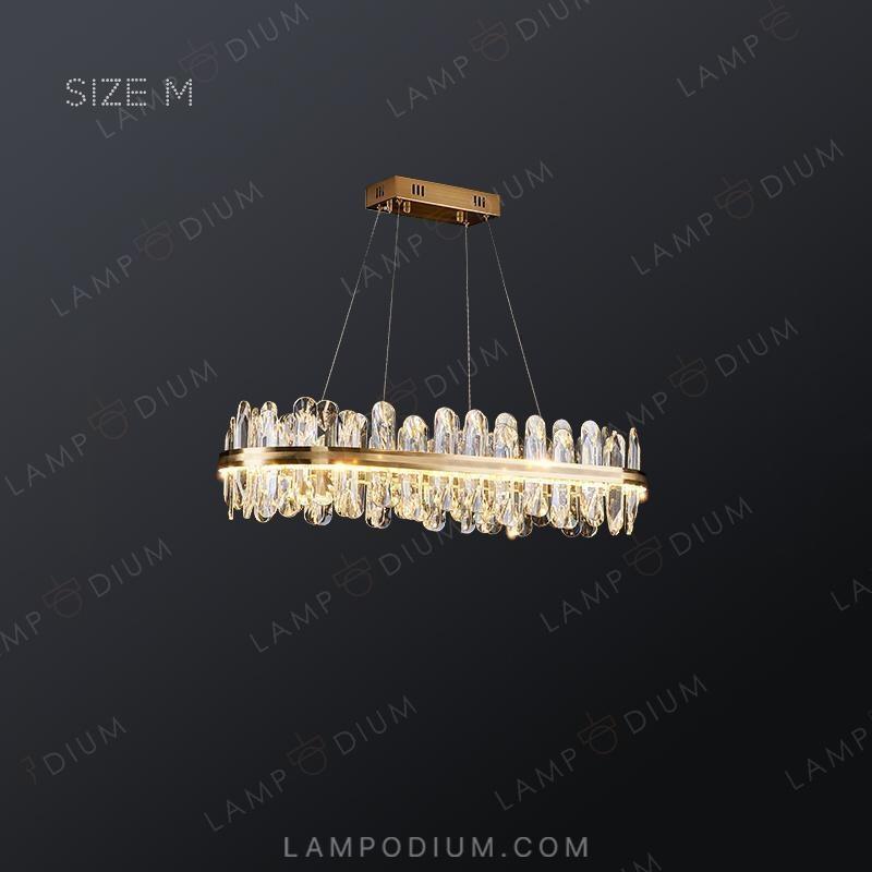 Linear, row luminaire LAURENT LONG