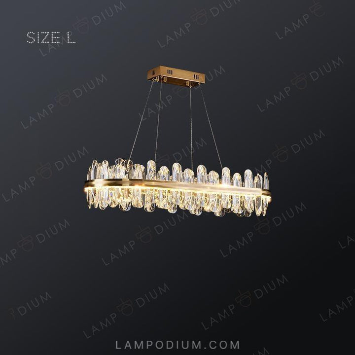 Linear, row luminaire LAURENT LONG