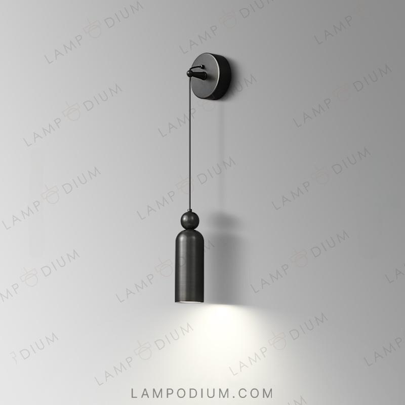 Wall-mounted LED wall lamp LEFFE WALL