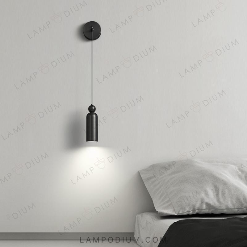 Wall-mounted LED wall lamp LEFFE WALL