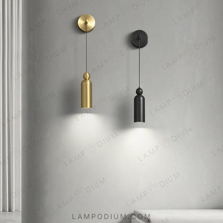 Wall-mounted LED wall lamp LEFFE WALL