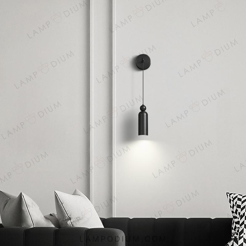 Wall-mounted LED wall lamp LEFFE WALL