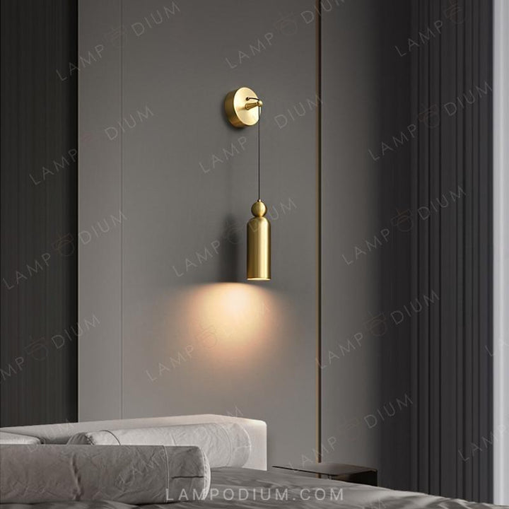 Wall-mounted LED wall lamp LEFFE WALL