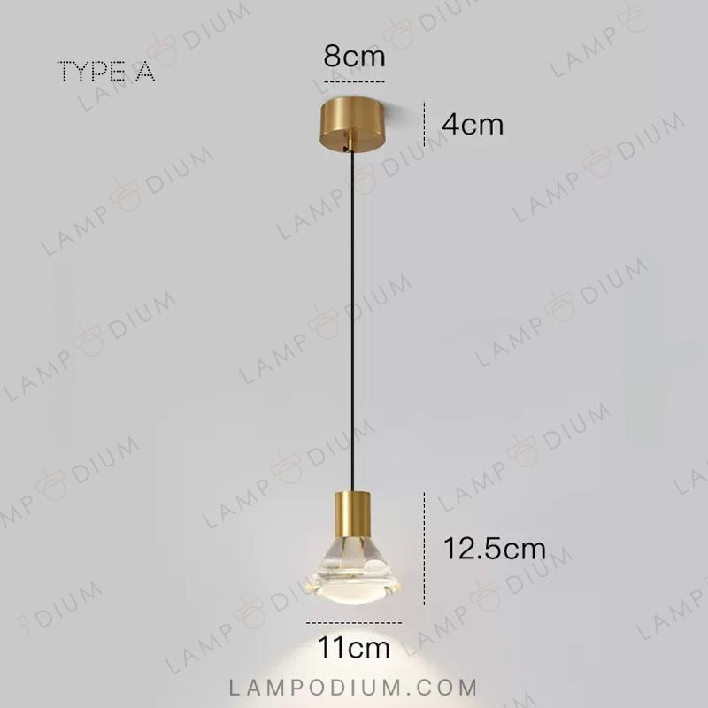 Pendant light LEIF