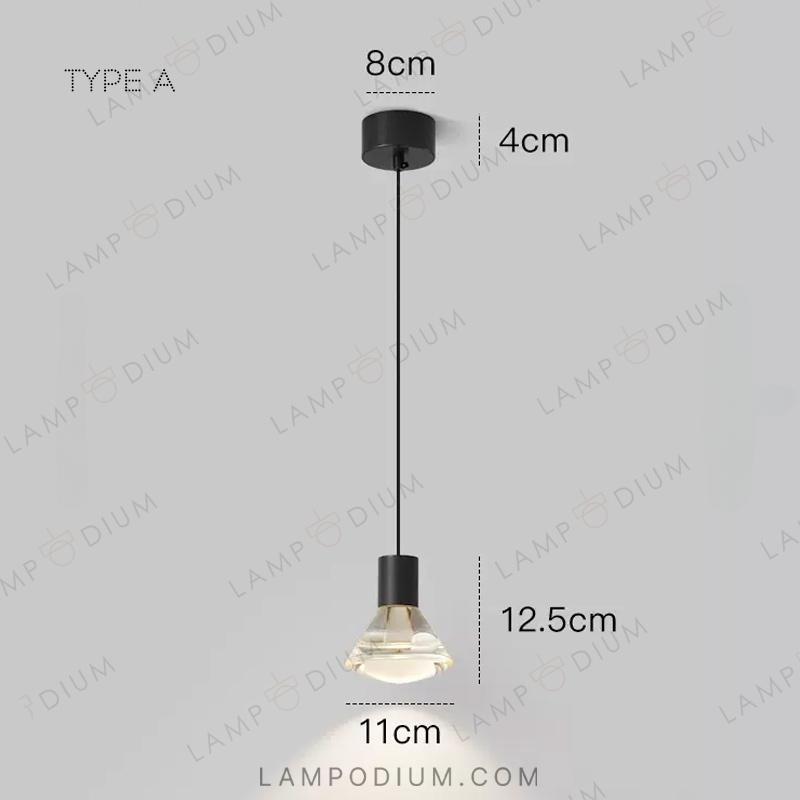 Pendant light LEIF