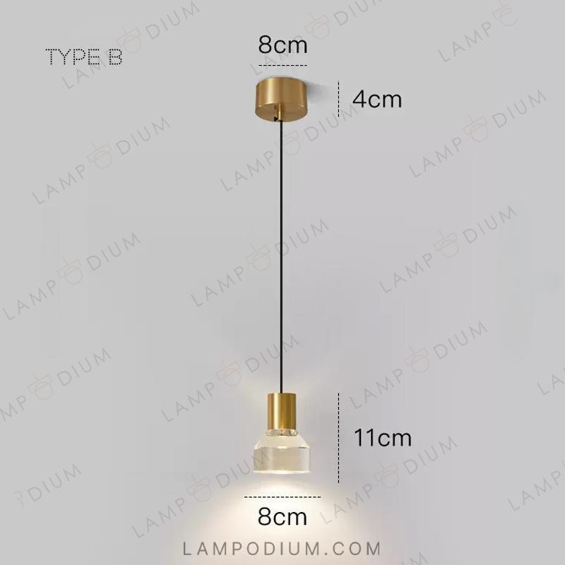 Pendant light LEIF