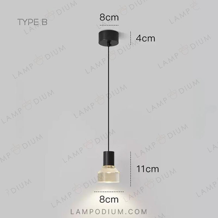 Pendant light LEIF