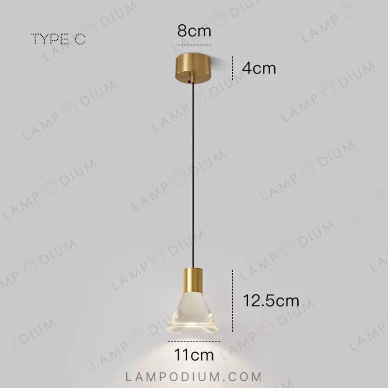 Pendant light LEIF