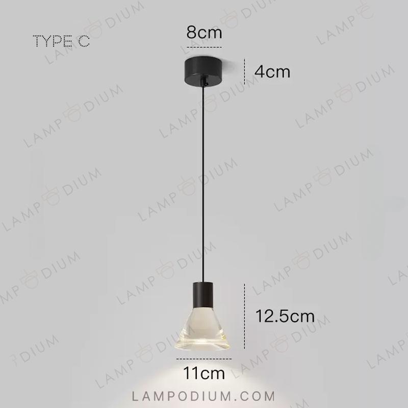 Pendant light LEIF