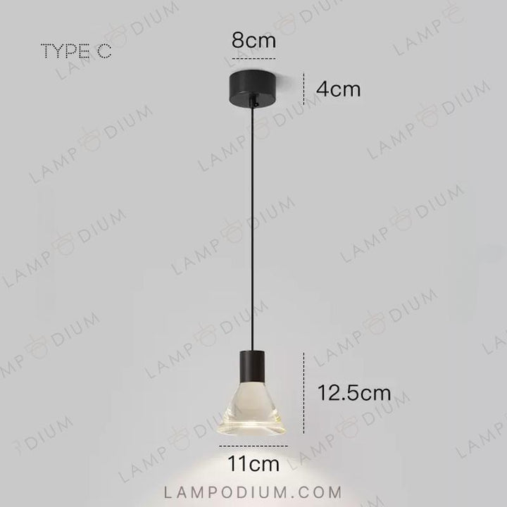 Pendant light LEIF