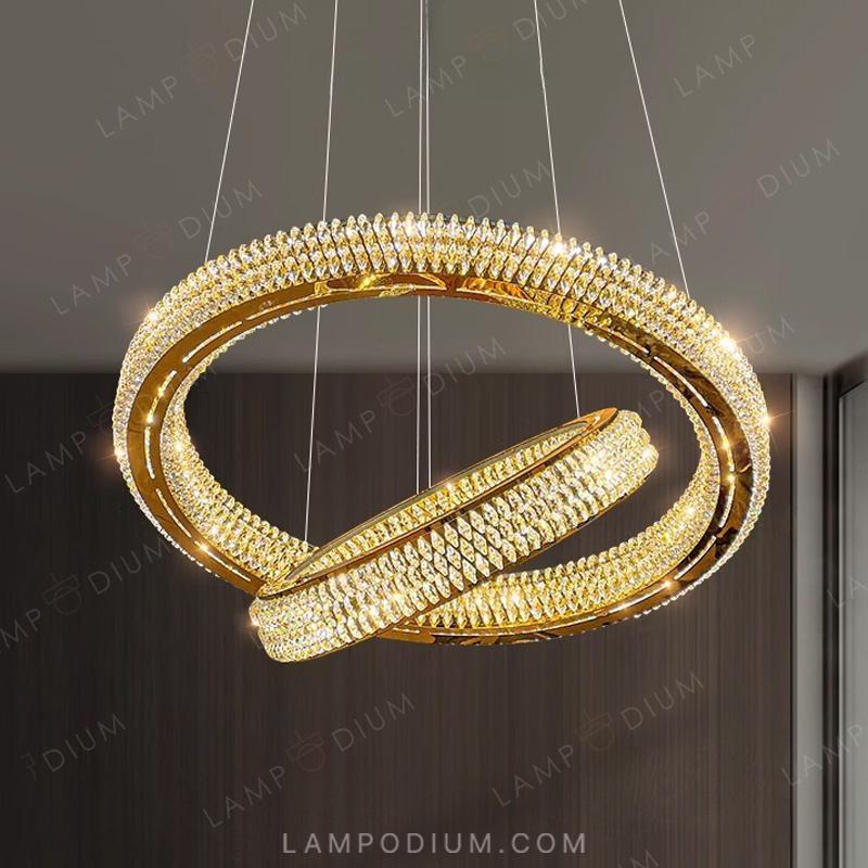 Circular chandeliers and light fixtures LENNOX