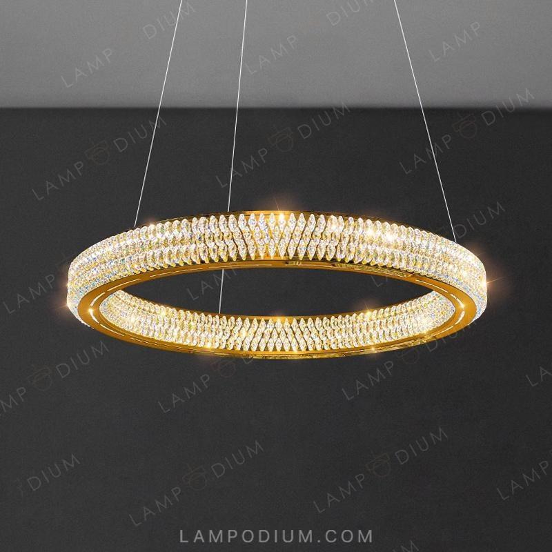 Circular chandeliers and light fixtures LENNOX