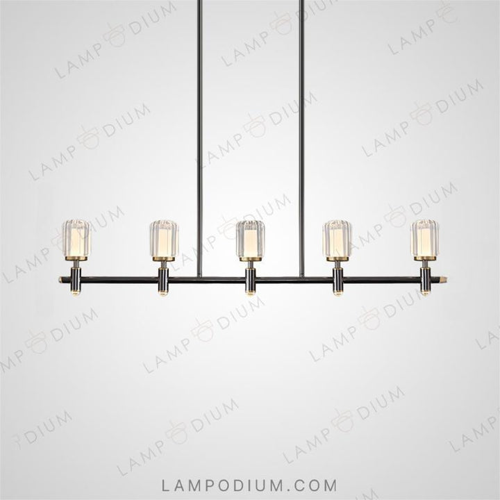 Linear, row luminaire LEONEL LONG