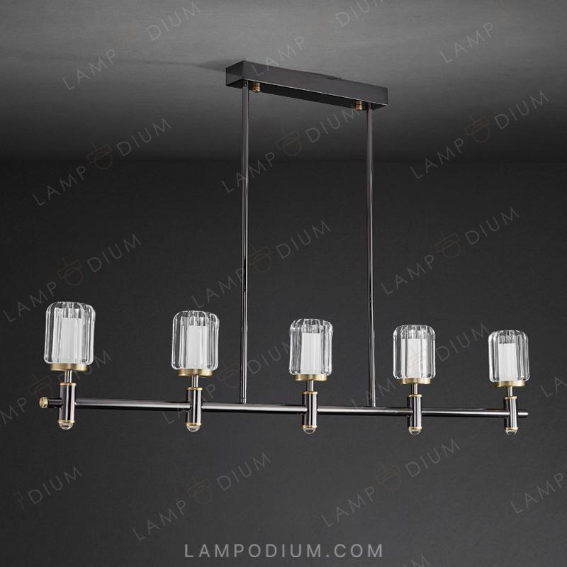 Linear, row luminaire LEONEL LONG