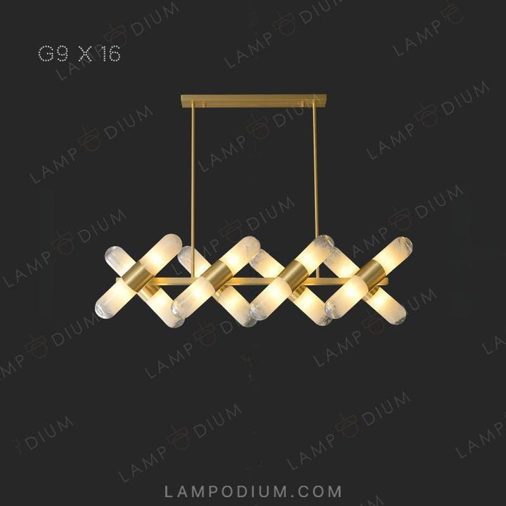 Linear, row luminaire LIESEL LONG