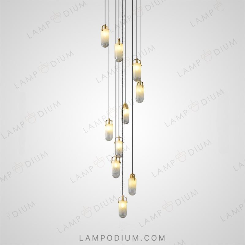 Ready combination of luminaires LIESEL MORE