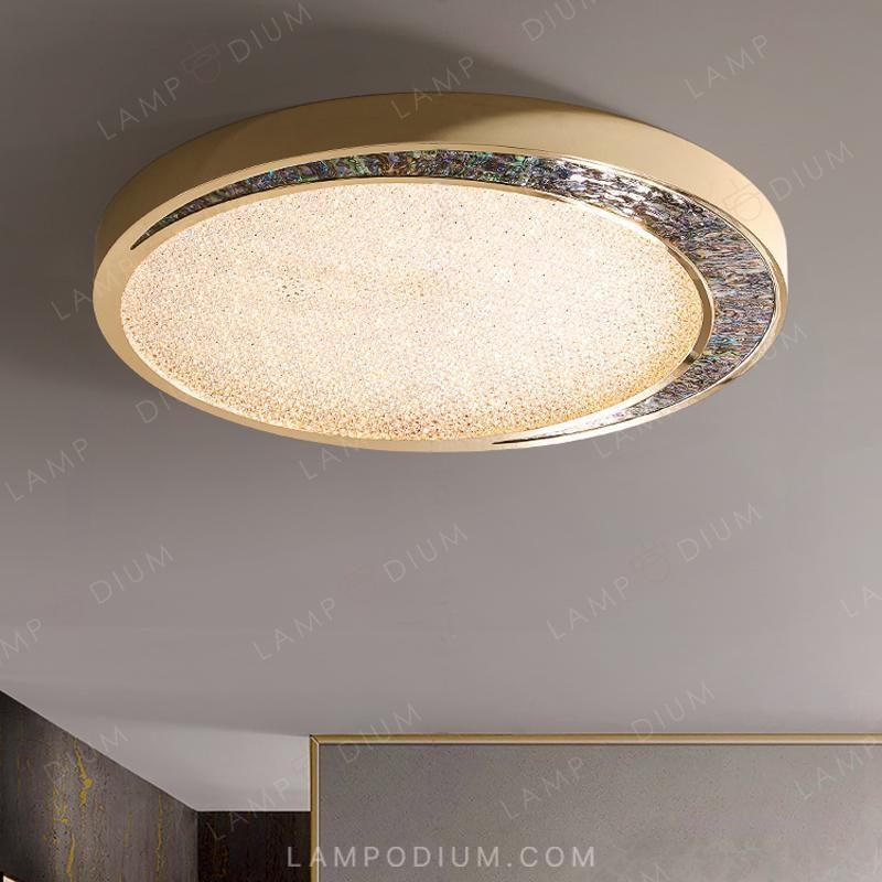 Ceiling light fixture LIGATURE CH