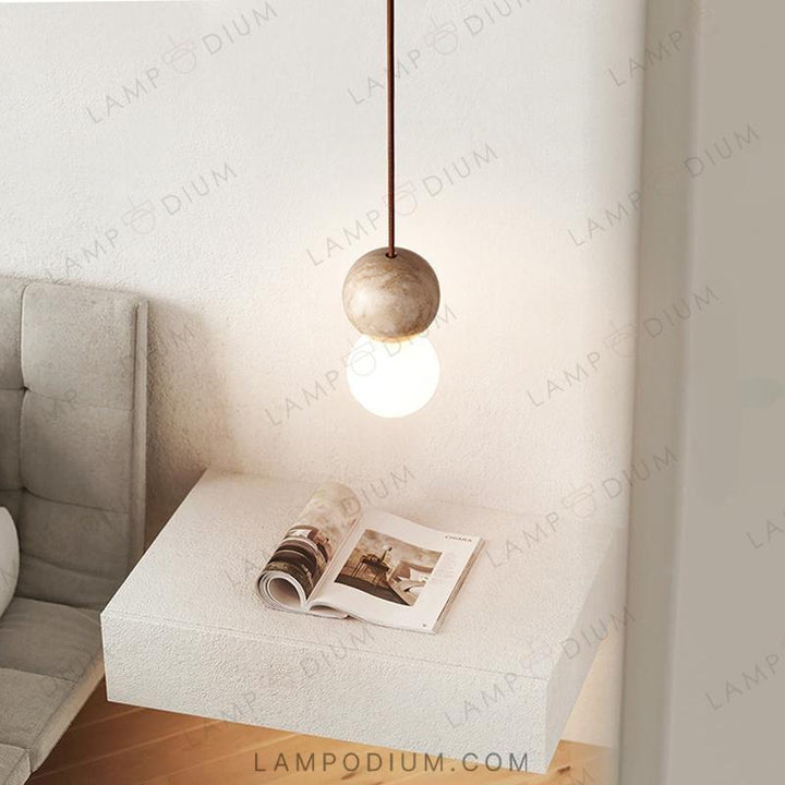 Pendant light LILLA STONE