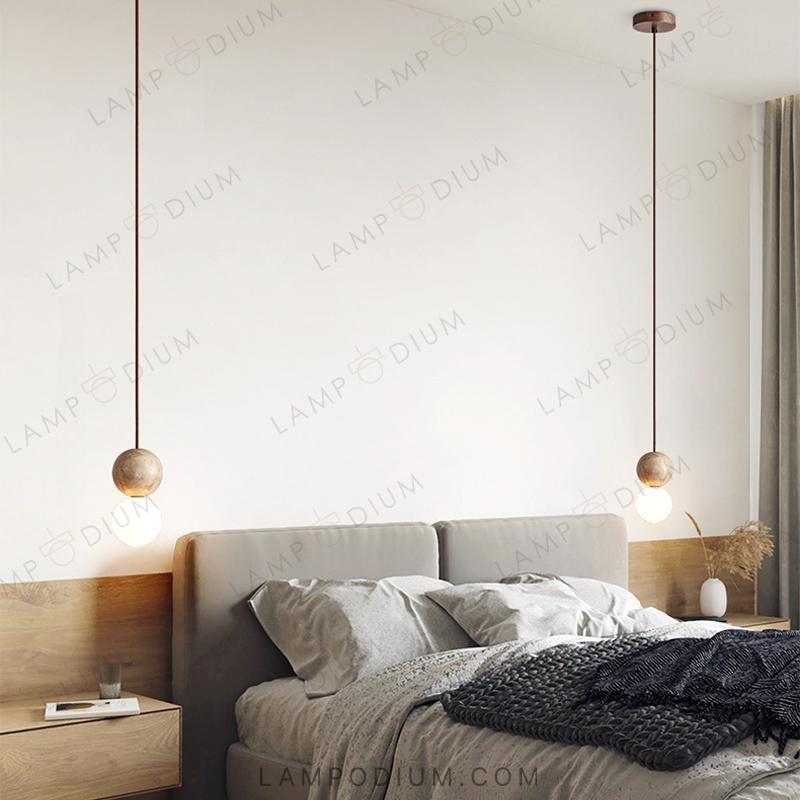 Pendant light LILLA STONE