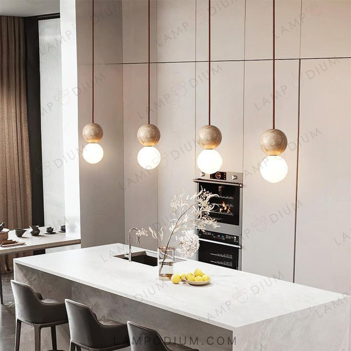 Pendant light LILLA STONE