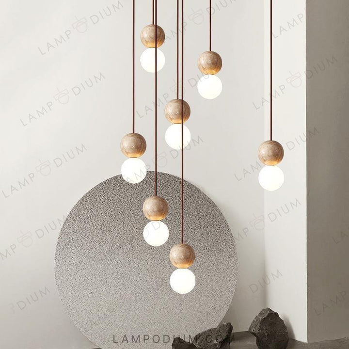 Pendant light LILLA STONE