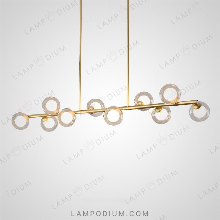 Linear, row luminaire LINDA LONG