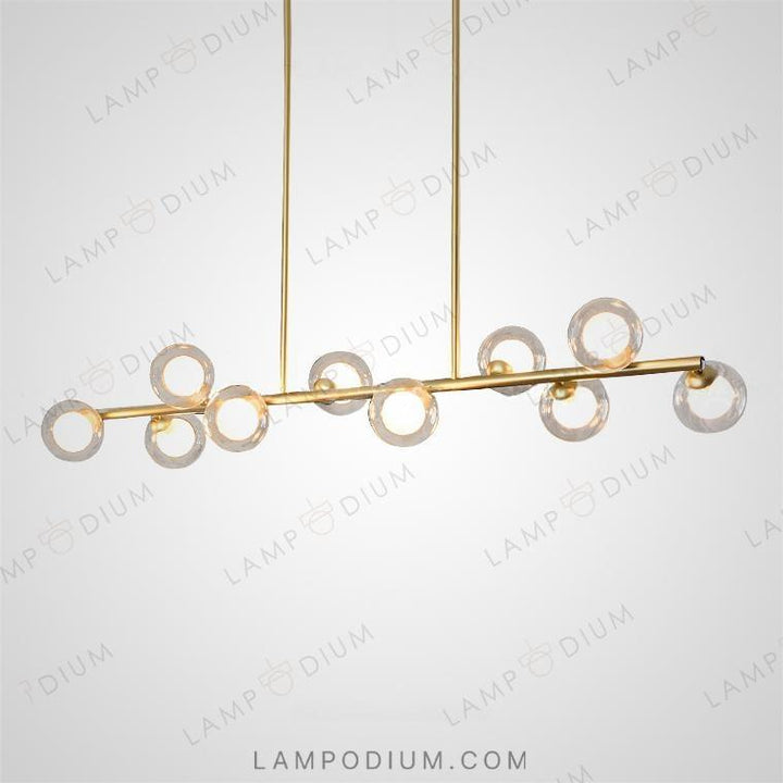 Linear, row luminaire LINDA LONG