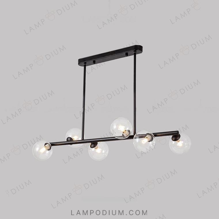 Linear, row luminaire LINDA LONG