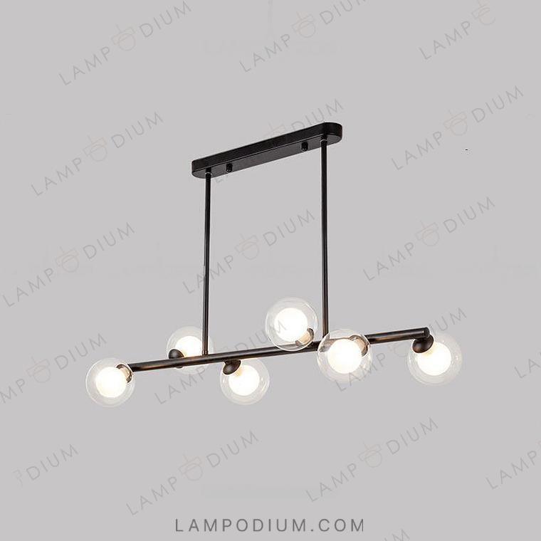 Linear, row luminaire LINDA LONG