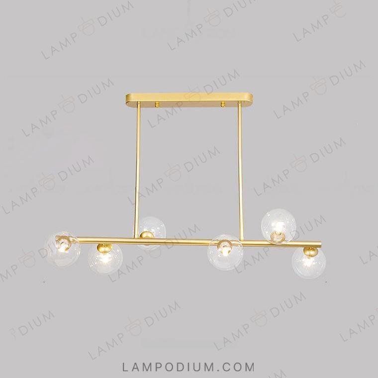 Linear, row luminaire LINDA LONG