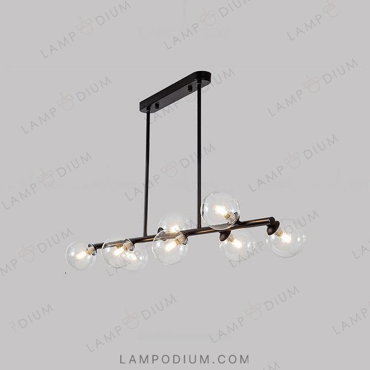 Linear, row luminaire LINDA LONG