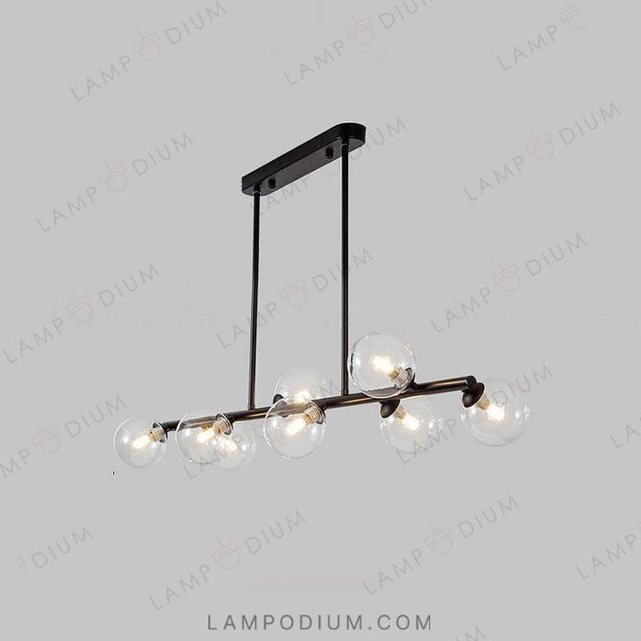 Linear, row luminaire LINDA LONG