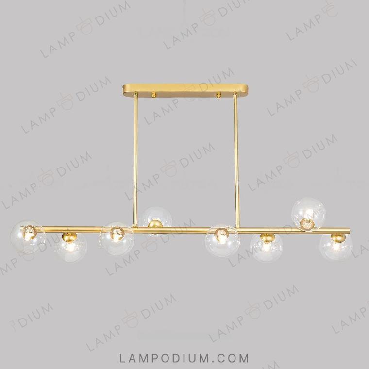 Linear, row luminaire LINDA LONG